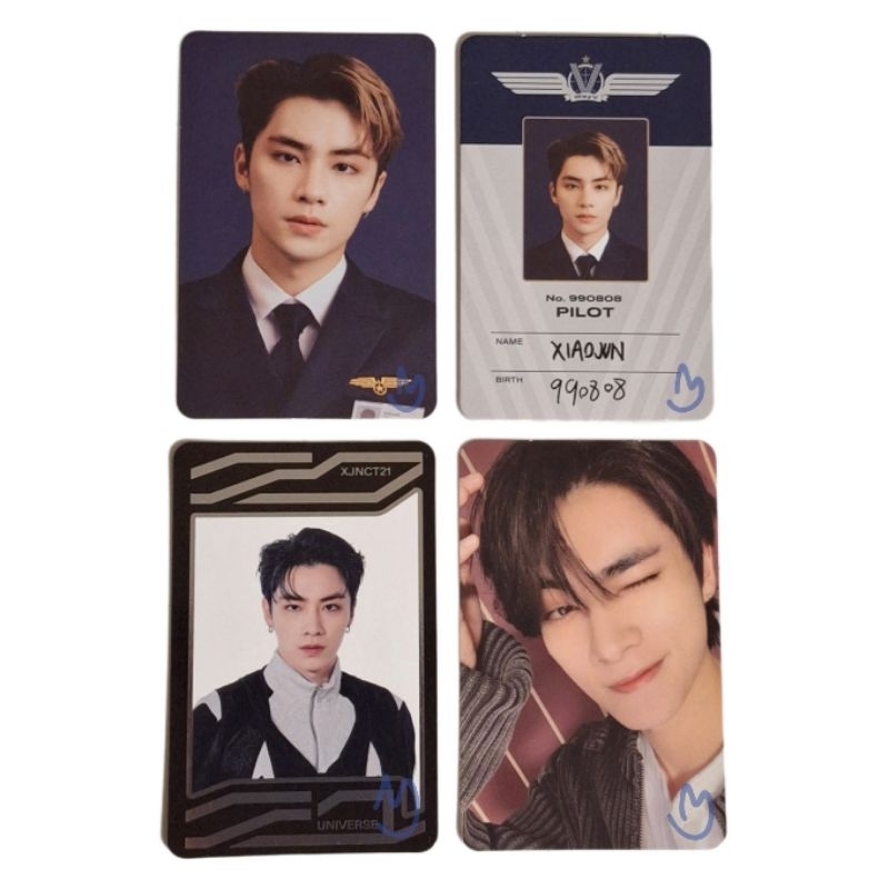 wayv nct xiaojun dejun on my youth diary universe card season greeting 2022 sg22 photocard pc