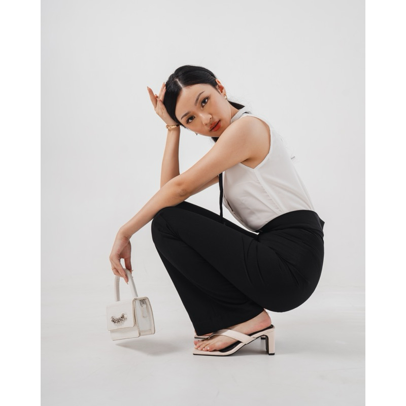 SANVIN Shoes | MERCY Heels Jepit Wanita 6.5cm