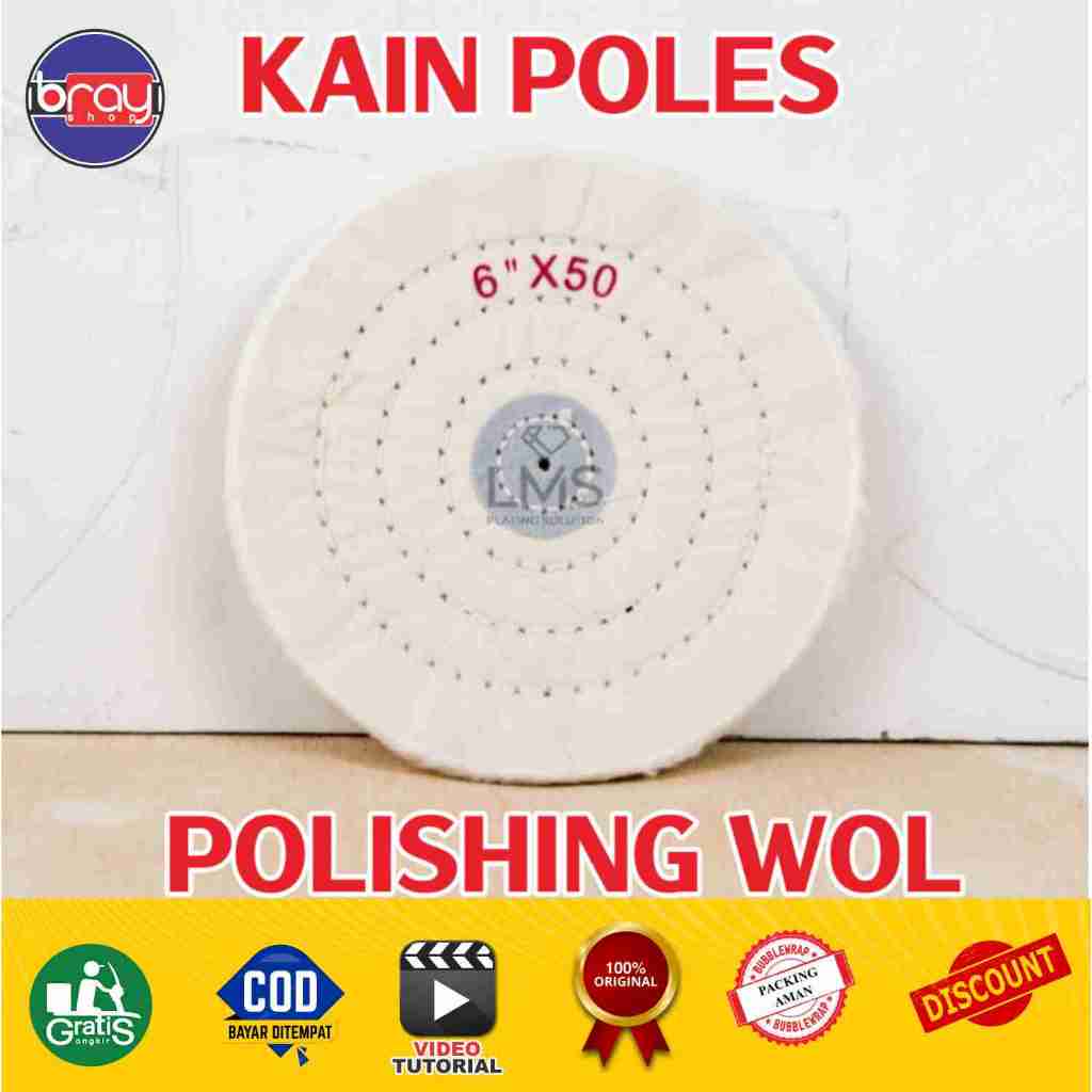 Kain Jeans Poles Alat Poles Mata Gerinda