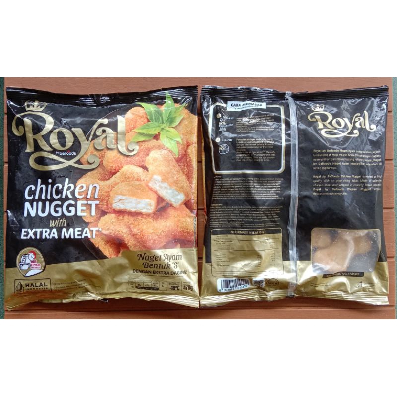 

Belfoods Royal Chicken Naget 470gr (instan)