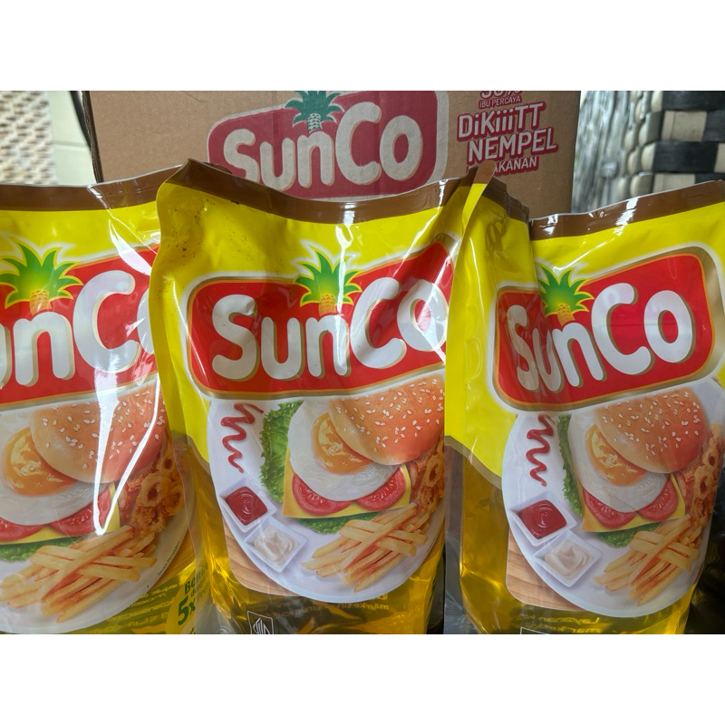 

Minyak goreng Sunco 2 liter