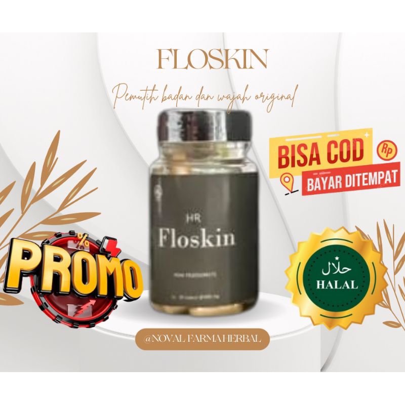 FLOSKIN ORIGINAL PEMUTIH BADAN DAN WAJAH ORIGINAL COLLAGEN BOOSTER