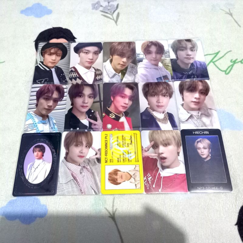 Photocard Official Haechan NCT (Album 2) Neo Zone Pelukis, Reload Ridin Rollin, TFR 1st 2nd Player S