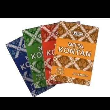 

Nota kontan 1 ply
