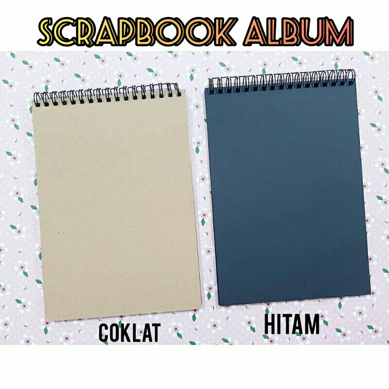 

Scrapbook Album Ukuran A5 Journal, Notebook, Diary, Buku Catatan