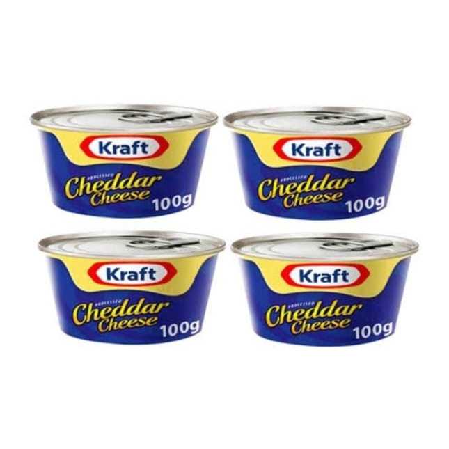 

KRAFT CHEDDAR PASTEURIZED PREPARED CHEESE 100g