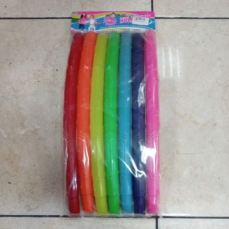 Mainan Anak Hula Hoop Removable Plastik Ukuran Besar
