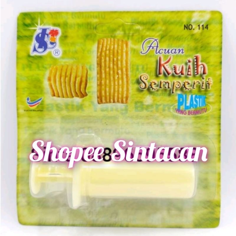 Cetakan Kue Nastar Gulung/Semprit No.114 SLBM