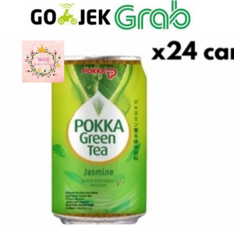 

Pokka Green Tea Kaleng 300ml | Pokka Jasmine Green Tea Kaleng 300ml Isi 24 Kaleng