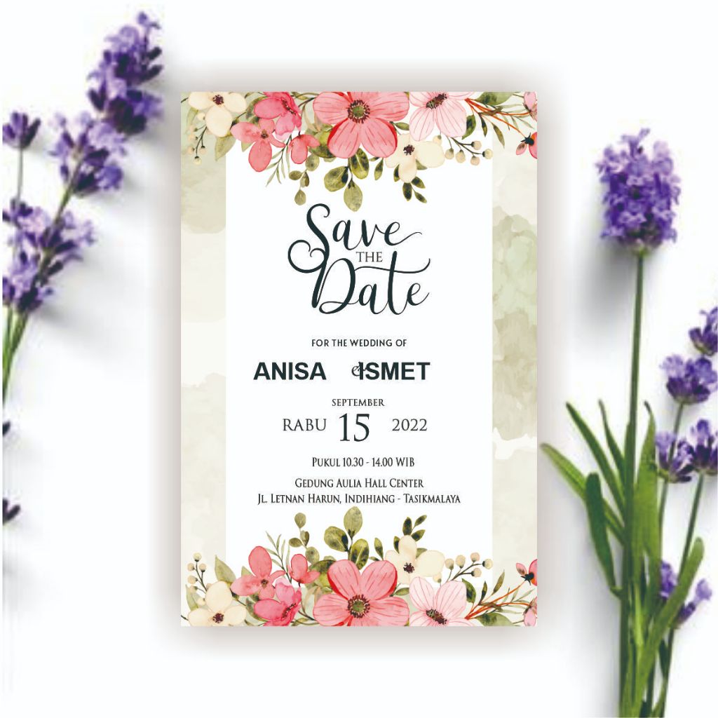 Cetak undangan mini / undangan kopi / undangan besek / undangan sabun free desain