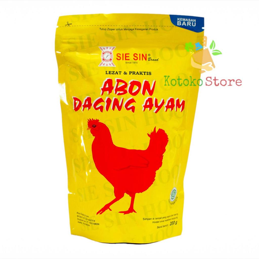 

Abon Ayam Spesial Sie Sin / Abon Ayam Sie Sin 200gr