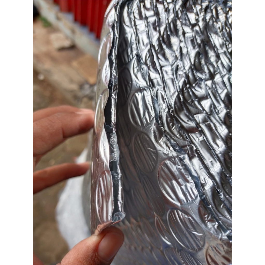 Alumunium Foil Peredam Panas Bubble Murni 8mm - Aluminium Foil Atap