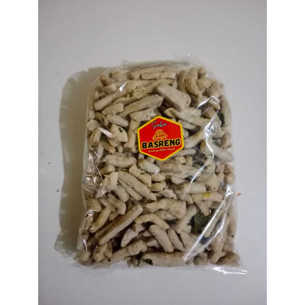 

[DAPAT DUA] Basreng daunn jeruk 500 gram original