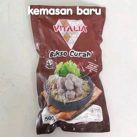 

Bakso Sapi Curah Vitalia by BERNARDI 500 gr.