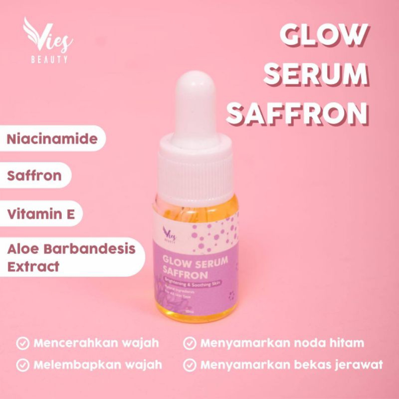 Glow serum saffron vies