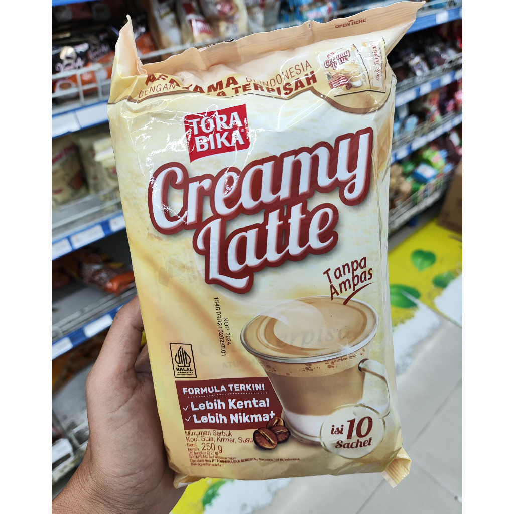 

TORABIKA CREAMY LATTE 10SACHET