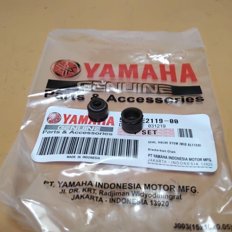 seal klep motor yamaha mio karbu/ lama, mio smile, nouvo
