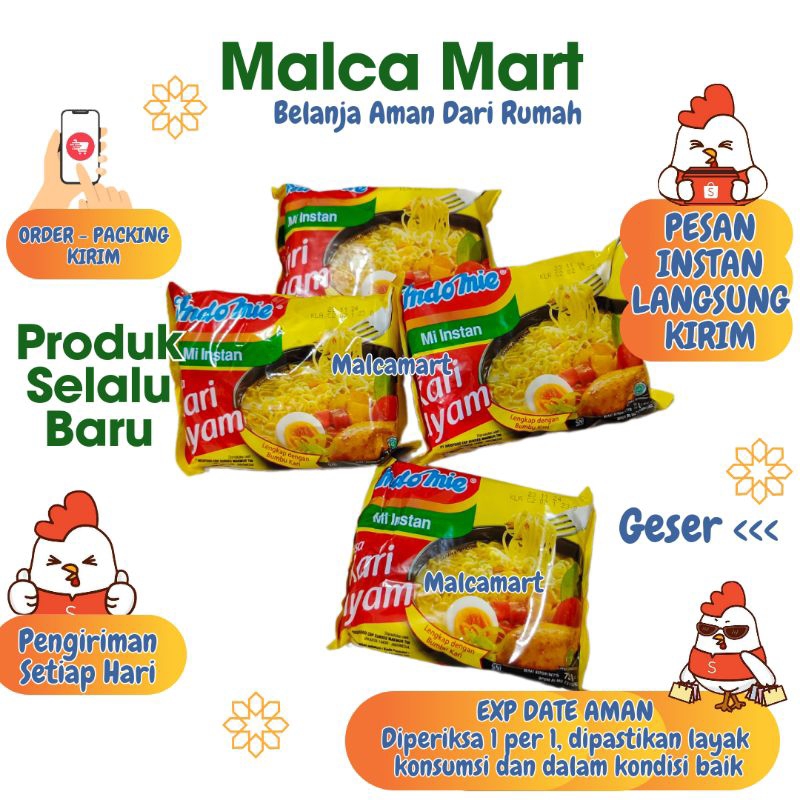 

Indomie Kari Ayam 72 gram
