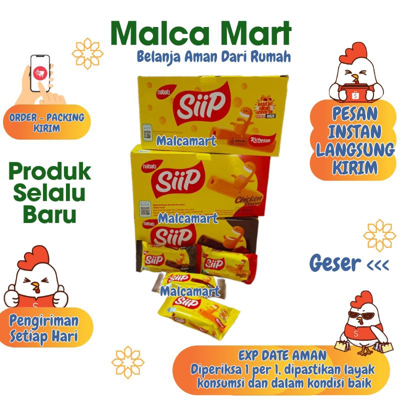

Nabati Siip 20 pcs @4 gram