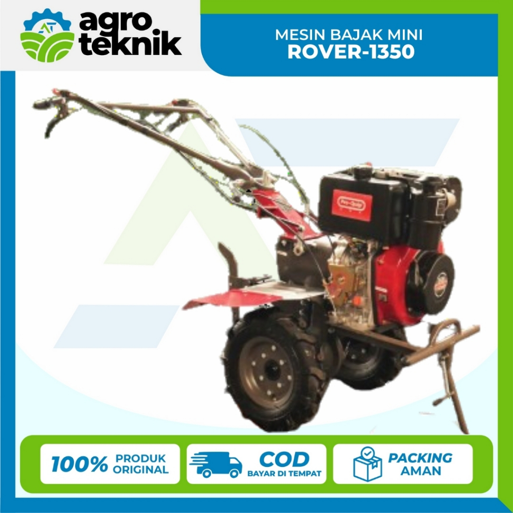Agroteknik - Mesin Traktor Sawah Bajak Mini Tiller Cultivator Proquip ROVER 1350