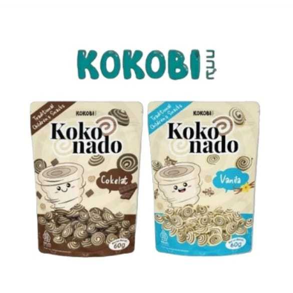 

Kokobi Koko Nado 60gr Kuping Gajah Mini Snack 1thn+ NO MSG