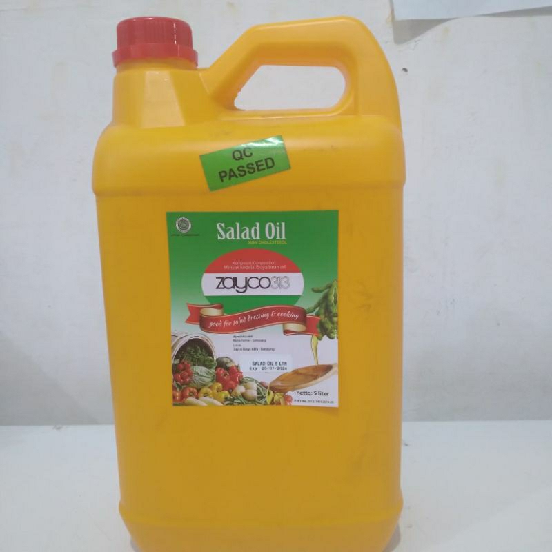 

Salad Oil Zayco 4,5 liter