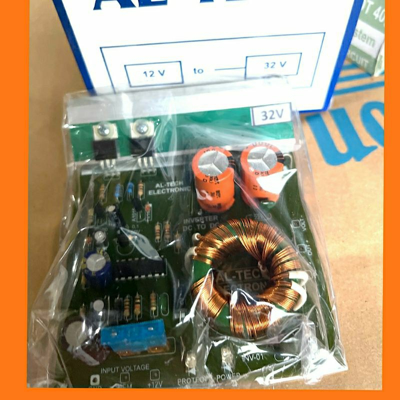 Modul Kit INVERTER 32Vct NPUT 12Volt CONVERTER DC TO CT