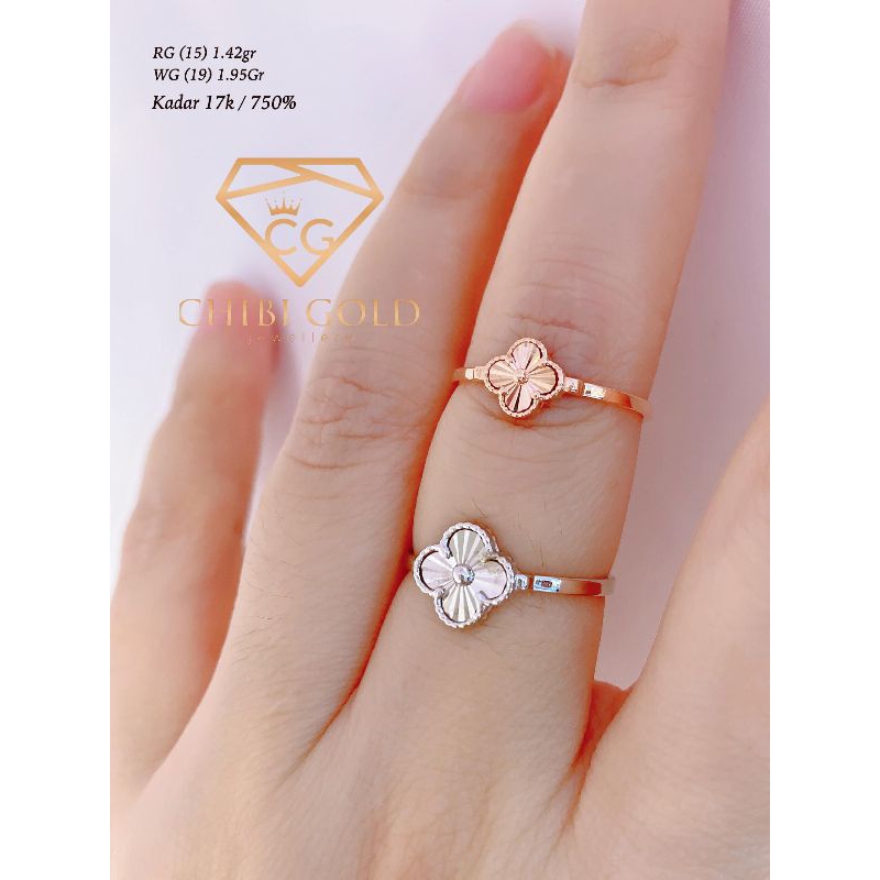 CHIBIGOLD - CINCIN emas Alhambra emas 750 kadar 17k - CHIBI GOLD
