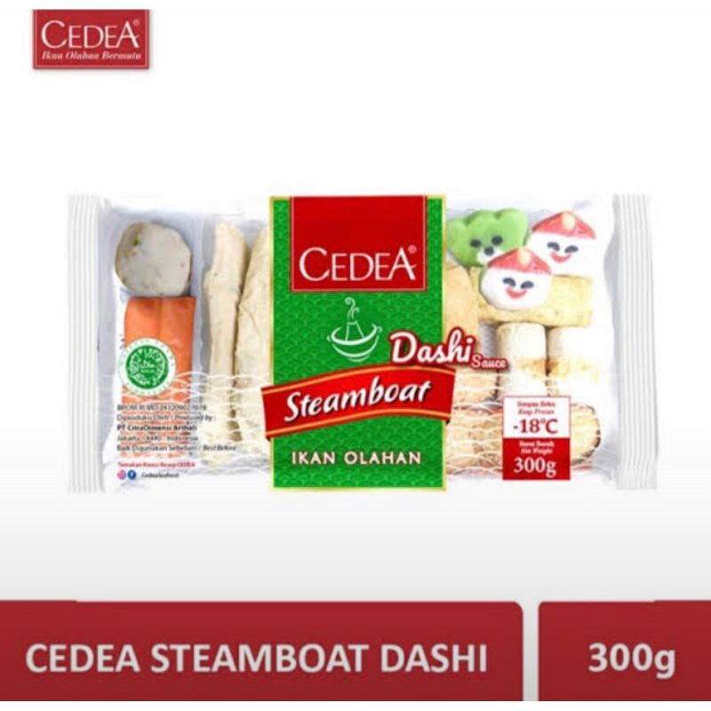 

CEDEA STEAMBOAT DASHI 300 GRAM