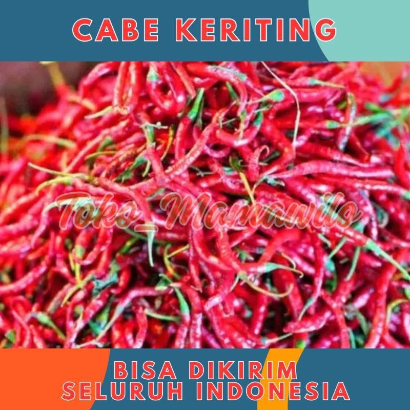 

Cabe Merah Keriting Cabai Kriting Lombok Fresh Kiloan Murah 1/4 kg 250gr 250 gr gram - Aneka Bumbu Dapur Sayur Sayuran