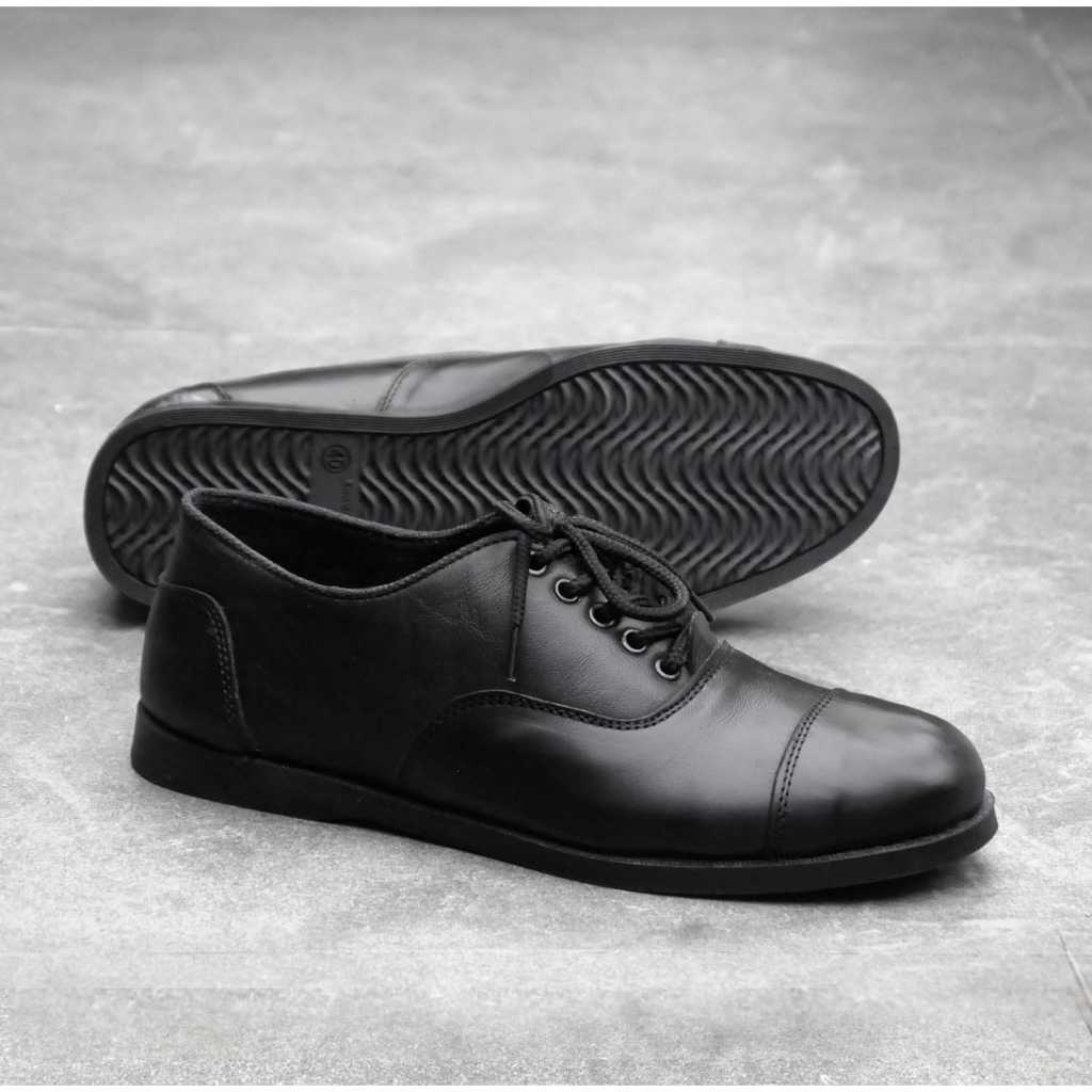 Sepatu Pantofel Pria Tali - Sepatu Formal Kerja Kantor | Sepatu Kulit - Original