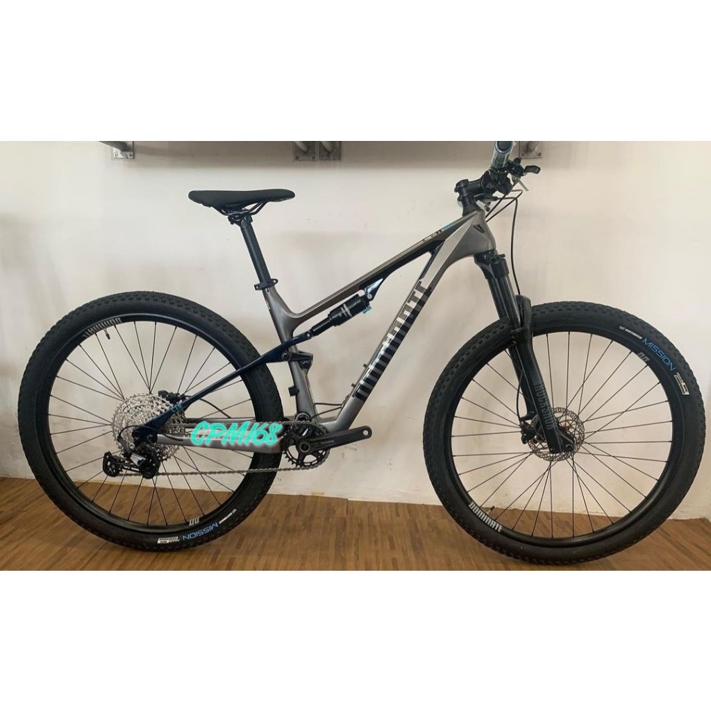 Sepeda Gunung DOMINATE CTR ELITE CARBON 12 SPEED SHIMANO DEORE HYDRAULIC MTB 29 Inch