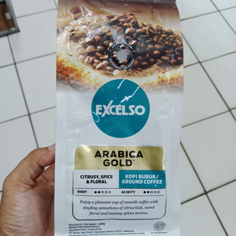 

KOPI BUBUK EXCELSO ARABICA GOLD 200gr