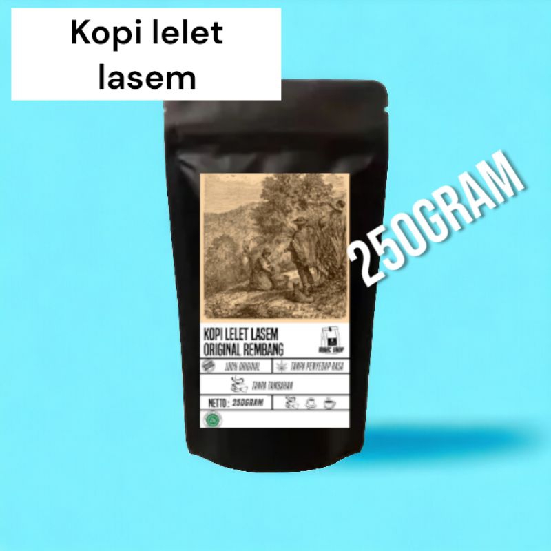 

KOPI LELET LASEM ORIGINAL KHAS REMBANG