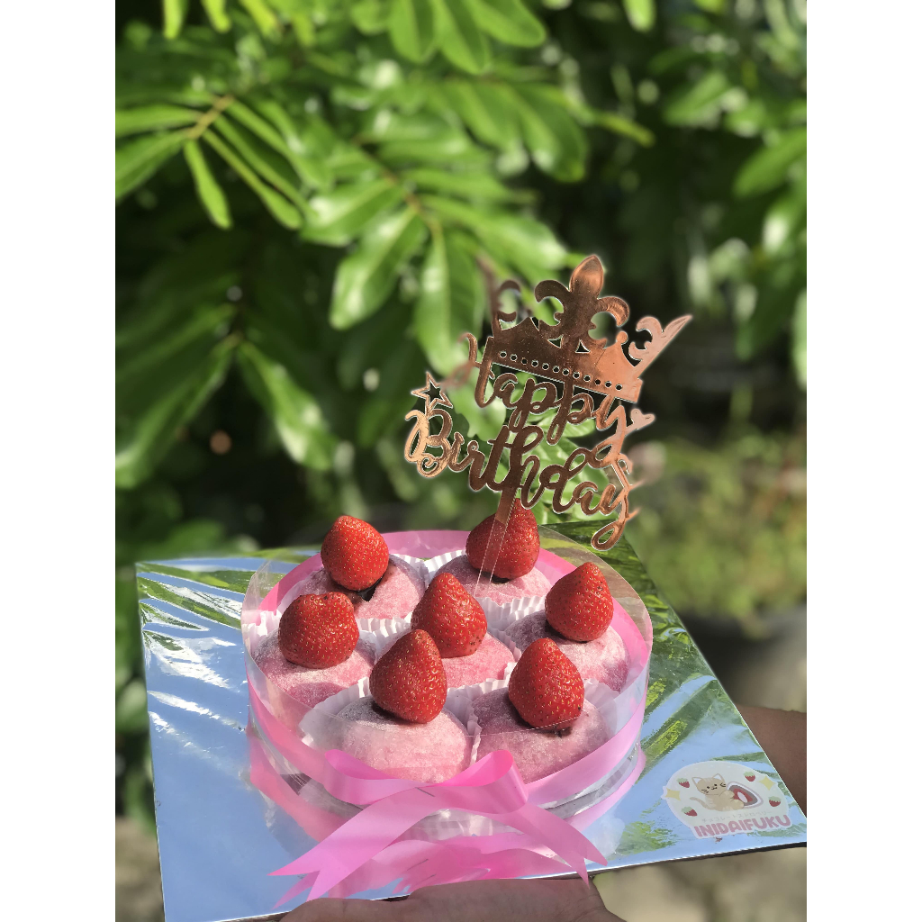 

Mochi Daifuku Birthday Cake