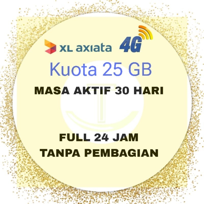 Xl Kuota 25 Gb Full