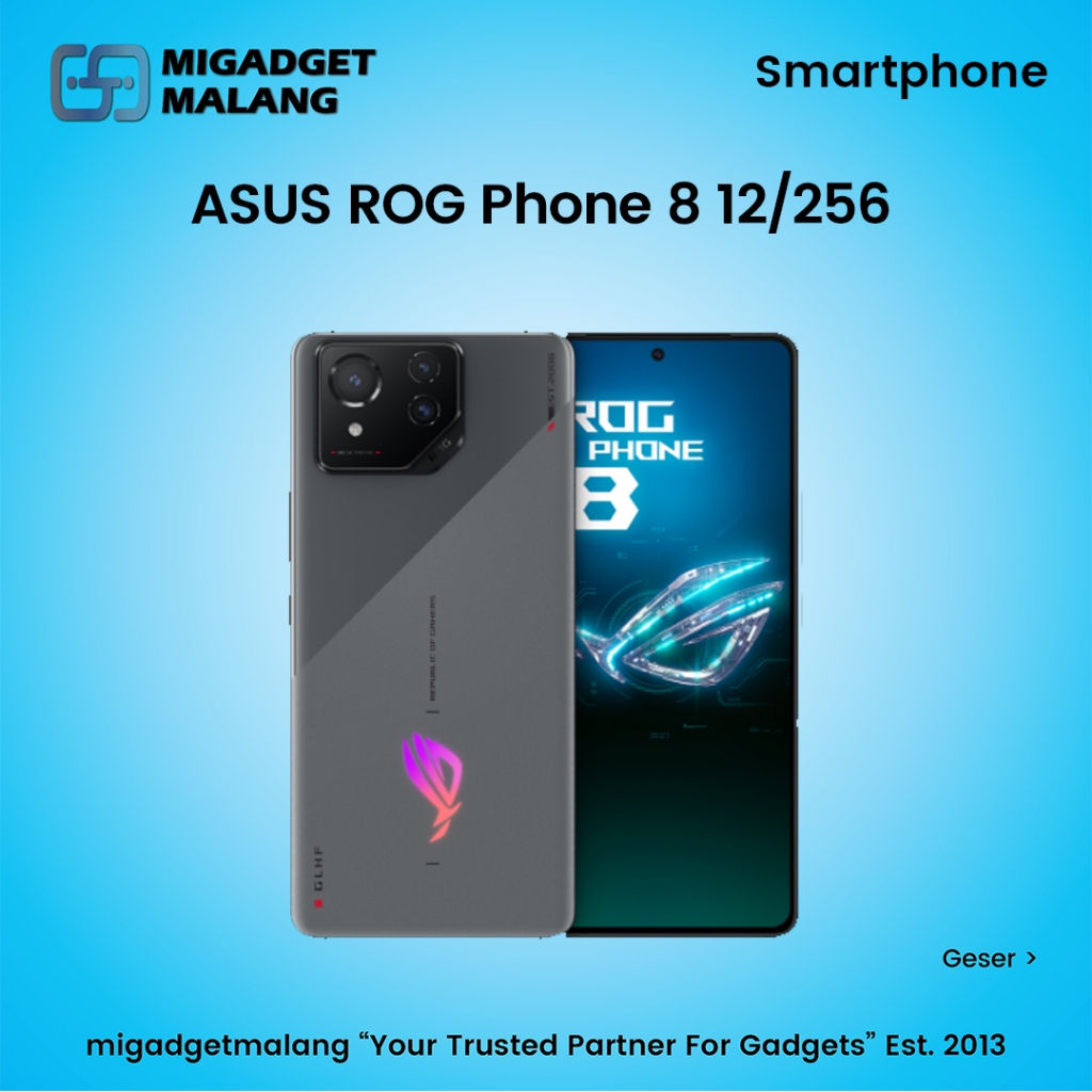 ASUS ROG Phone 8 12/256 HP Gaming IP68 Garansi Resmi