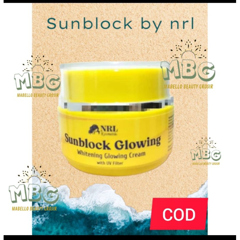 (BISA COD) SUNBLOCK NRL 100% original/ NRL KOSMETIK pelindung dari mtahari