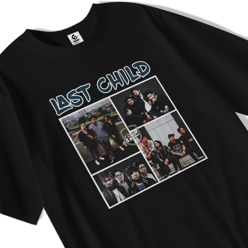 T-Shirt LAST CHILD Band Indonesia Kolase