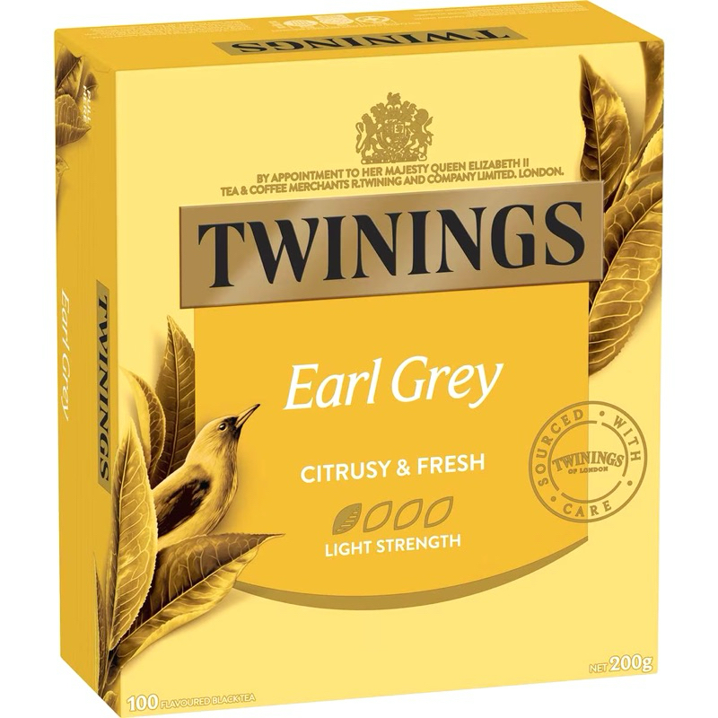 

Twinings Earl Grey Tea Bags 100 Pack - Australia