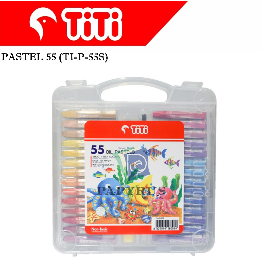

CRAYON / OIL PASTEL / PASTEL TITI 55 WARNA TI-P55S
