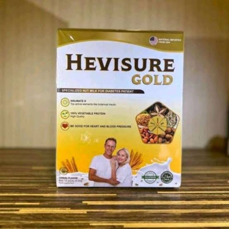 

Paket 3 box HEVISURE GOLD MILK susu obat diabetes kencing manis kadar gula rendah ORI