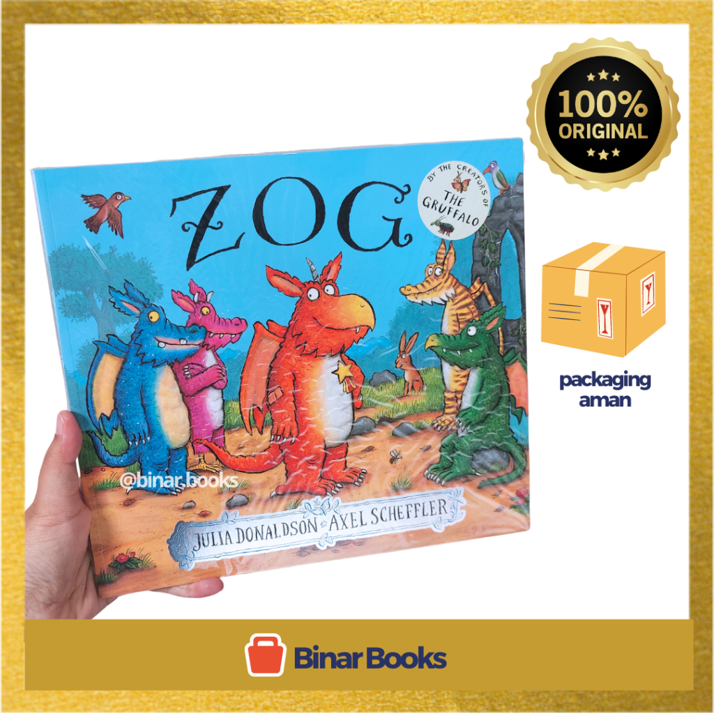 Zog Book by Julia Donaldson and Axel Scheffler