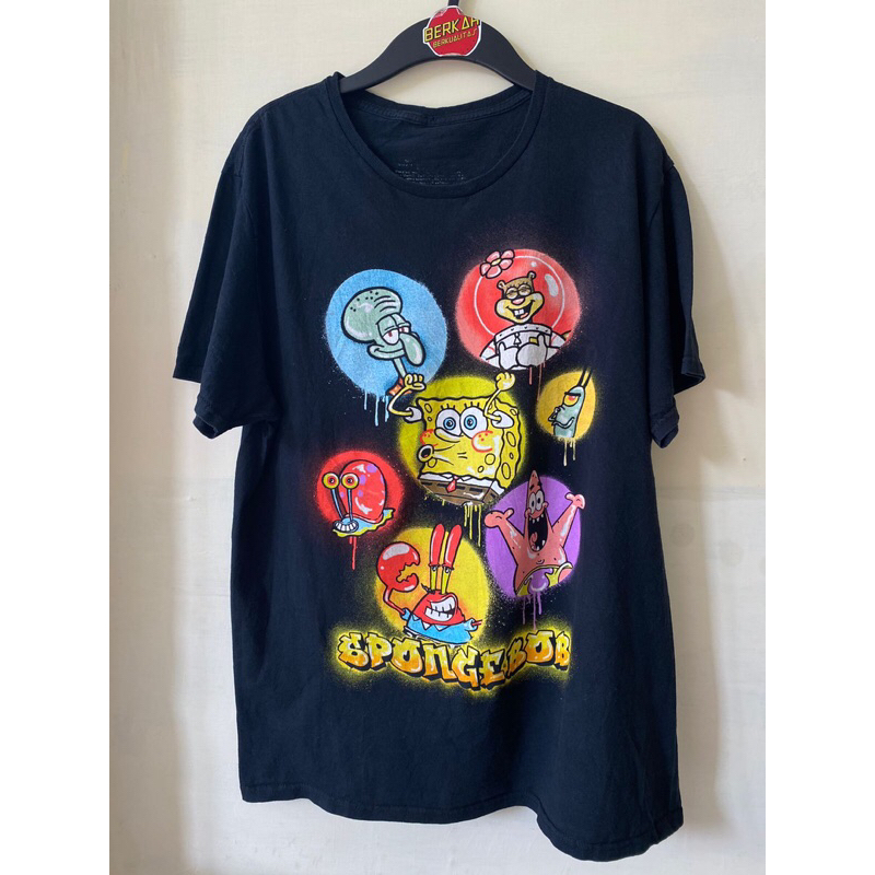 KAOS SPONGEBOB NICKELODEON OFFICIAL SECOND