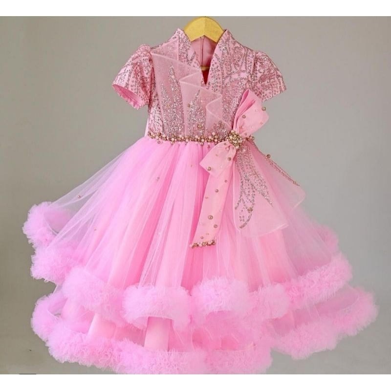 Baju gaun pesta anak perempuan / dress anak perempuan  / baju ultah anak perempuan