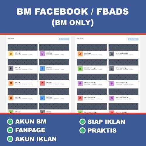 Jual Akun Business Manager Facebook ☑️ [ BM ONLY ]