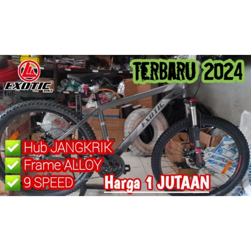 MTB Exotic 2612 AF terbaru 2024 size 26"