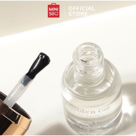 Miniso kutek cat kuku berminyak Tidak beracun Nail Polish bening + warna cat kuku halal bisa buat sh