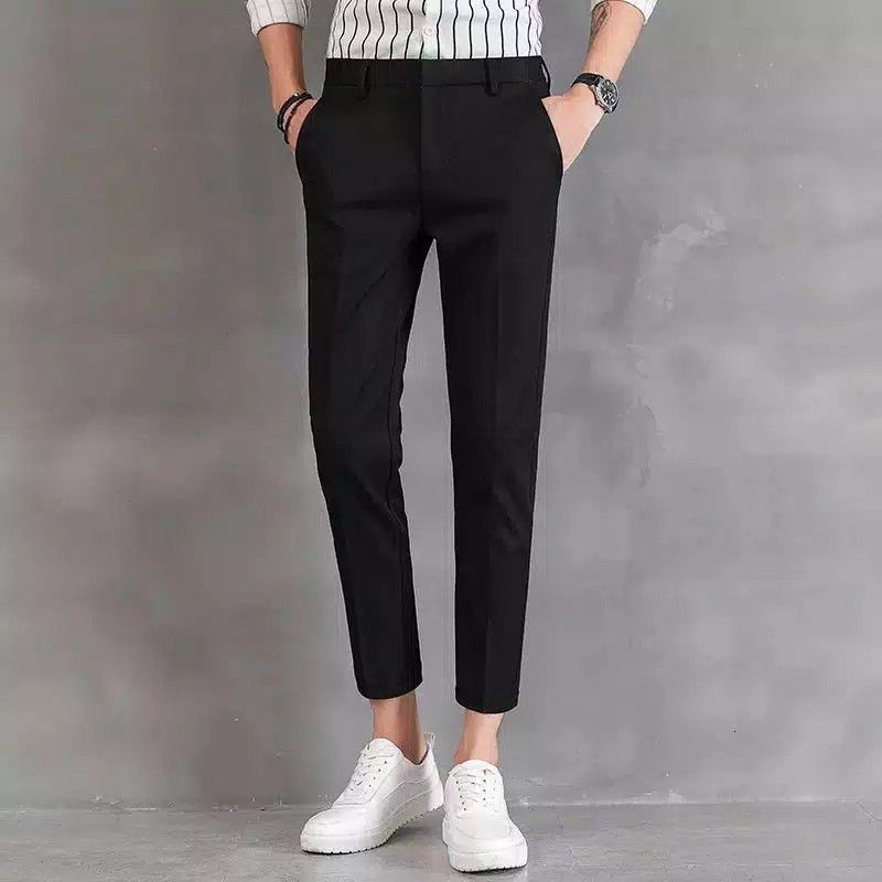 Celana Ankle Pants Pria Formal