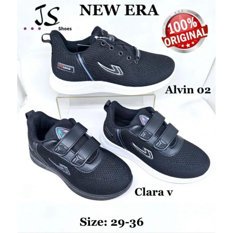 NEW ERA ALVIN CLARA - SEPATU SEKOLAH ANAK MERK NEW ERA ORIGINAL